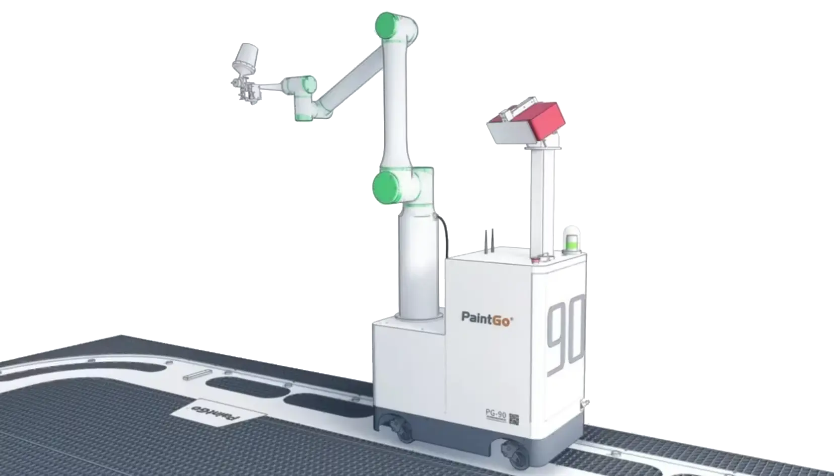PG-90E_schemDarstellung PaintGo® 90E | Lackierroboter für PKW- und Karosserie-Lackierung für den OEM- und Refinish-Bereich